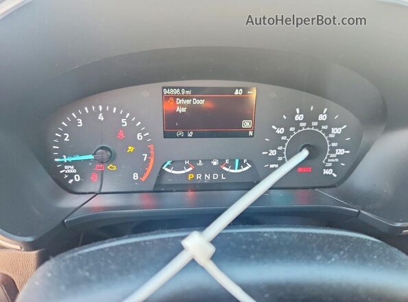 1FMCU9G67NUB09034 2022 FORD ESCAPE White Вид щитка приладів
