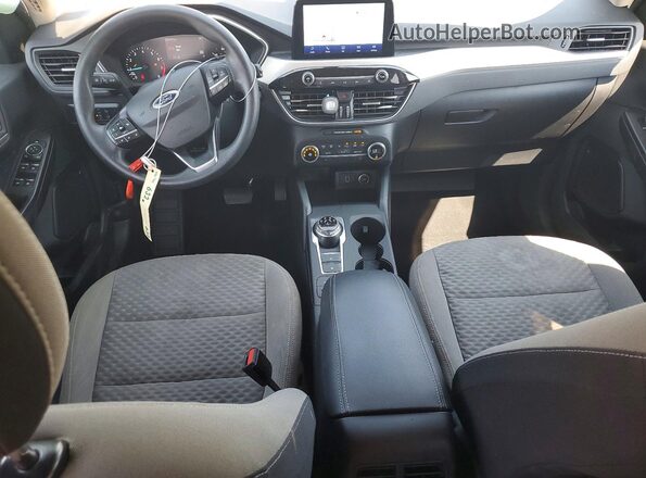1FMCU9G68LUB37423 2020 FORD ESCAPE Серебряный Вид панели приборов