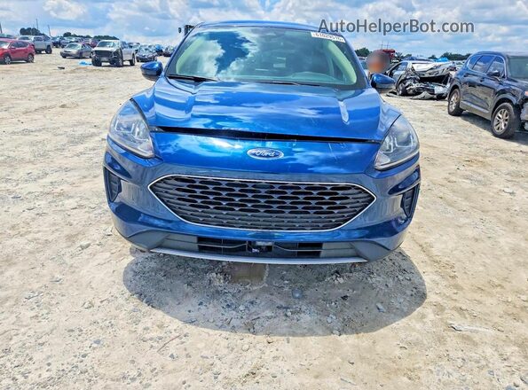 1FMCU9G68LUB87481 2020 FORD ESCAPE Blue წინა ხედი