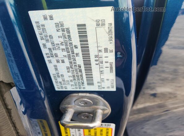 1FMCU9G68LUB87481 2020 FORD ESCAPE Blue ძრავის განყოფილების ხედი