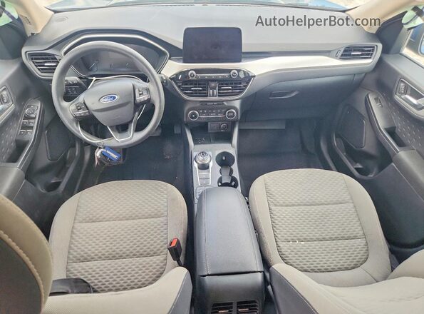 1FMCU9G68LUB87481 2020 FORD ESCAPE Blue წინა პანელის ხედი