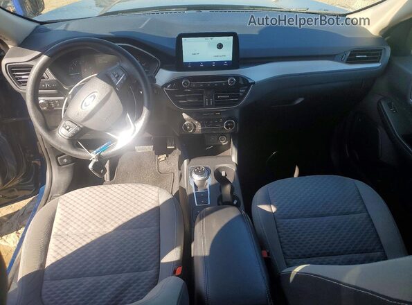 1FMCU9G68LUC62261 2020 FORD ESCAPE Blue Widok deski rozdzielczej