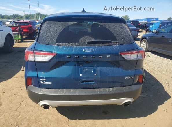 1FMCU9G68LUC62261 2020 FORD ESCAPE Blue Widok z tyłu