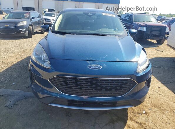 1FMCU9G68LUC62261 2020 FORD ESCAPE Blue Widok z przodu