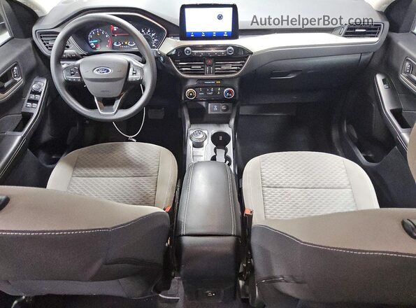 1FMCU9G68NUA60944 2022 FORD ESCAPE White Вид панелі приладів