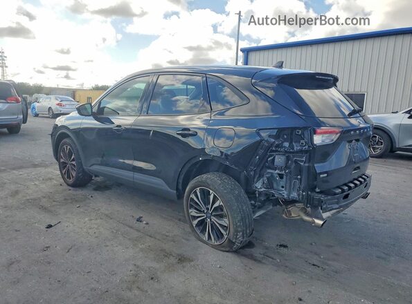 1FMCU9G68NUB25243 2022 FORD ESCAPE Черный Задняя левая четверть