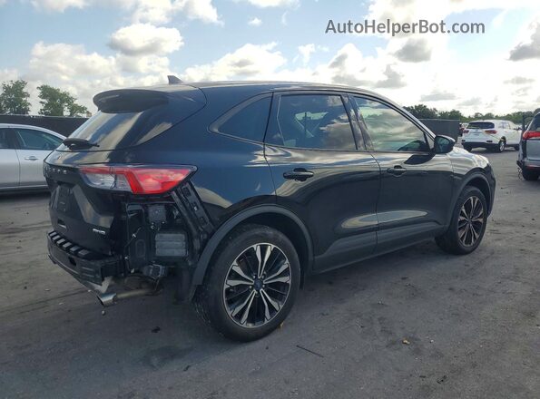 1FMCU9G68NUB25243 2022 FORD ESCAPE Черный Задняя правая четверть