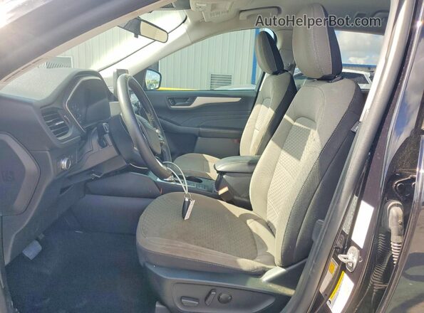 1FMCU9G68NUB25243 2022 FORD ESCAPE Черный Вид салона спереди