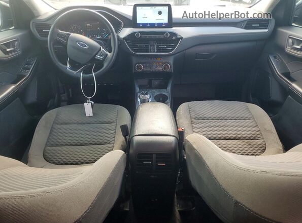1FMCU9G68NUB25243 2022 FORD ESCAPE Черный Вид панели приборов
