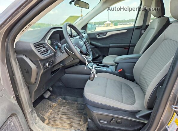 1FMCU9G68NUB96989 2022 FORD ESCAPE Gray Front interior view