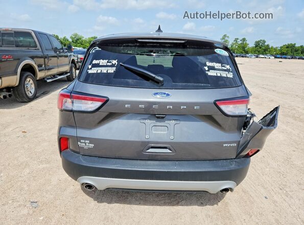 1FMCU9G68NUB96989 2022 FORD ESCAPE Gray Rear view