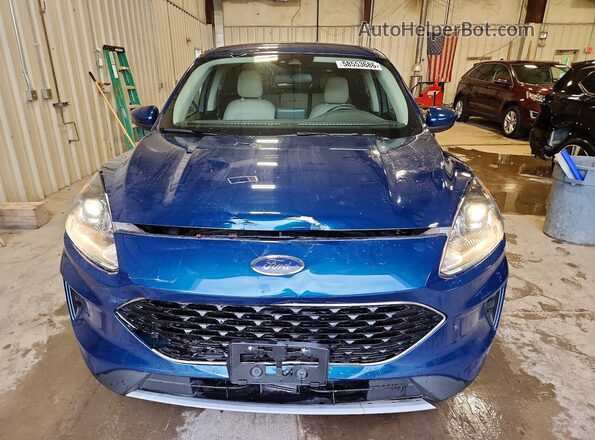 1FMCU9G69LUB19030 2020 FORD ESCAPE Blue Դիմացի տեսք
