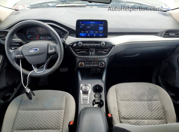 1FMCU9G69LUC28779 2020 FORD ESCAPE White Widok deski rozdzielczej