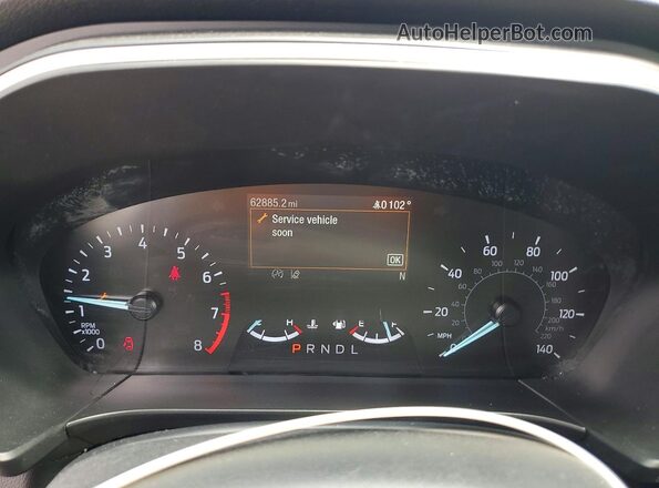 1FMCU9G69MUB22656 2021 FORD ESCAPE Черный Вид щитка приборов