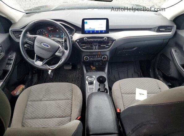 1FMCU9G69NUA03166 2022 FORD ESCAPE Black წინა პანელის ხედი