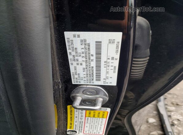 1FMCU9G69NUA03166 2022 FORD ESCAPE Black VIN კოდის სტიკერის ხედი