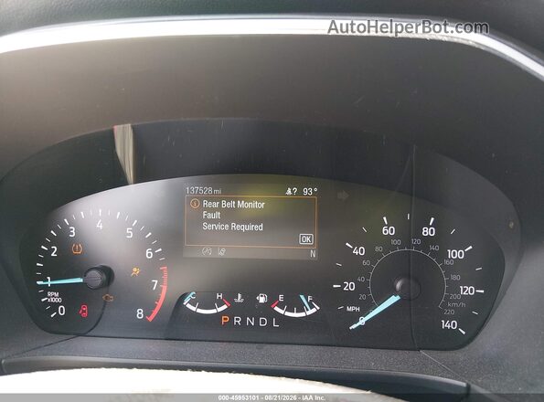 1FMCU9G6XMUA95354 2021 FORD ESCAPE Red Вид задніх сидінь