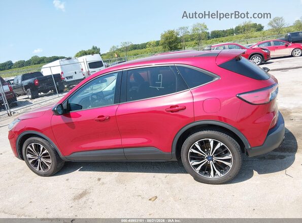 1FMCU9G6XMUA95354 2021 FORD ESCAPE Red Панорамний вид салону 360°