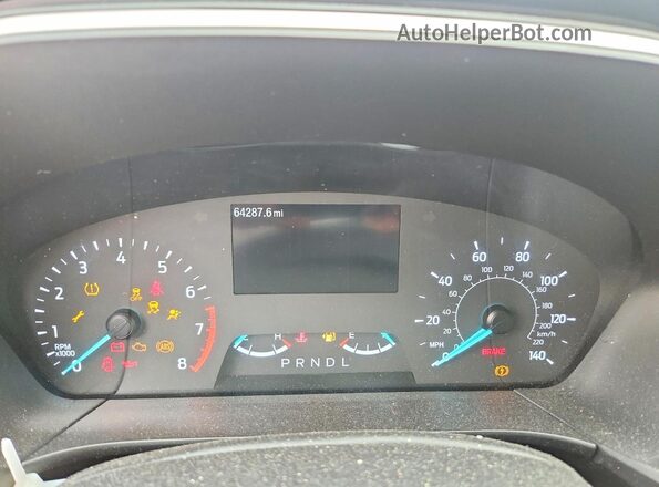 1FMCU9G6XMUB19250 2021 FORD ESCAPE Gray Սարքավորումների վահանակի տեսք