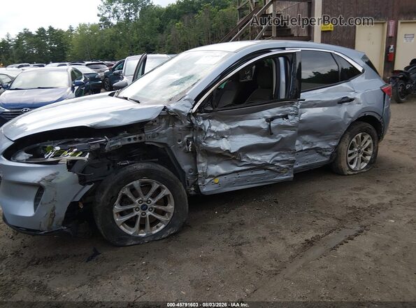 1FMCU9G6XNUB52475 2022 FORD ESCAPE Light Blue Вид спереди