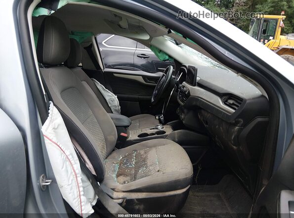 1FMCU9G6XNUB52475 2022 FORD ESCAPE Light Blue Вид салона спереди