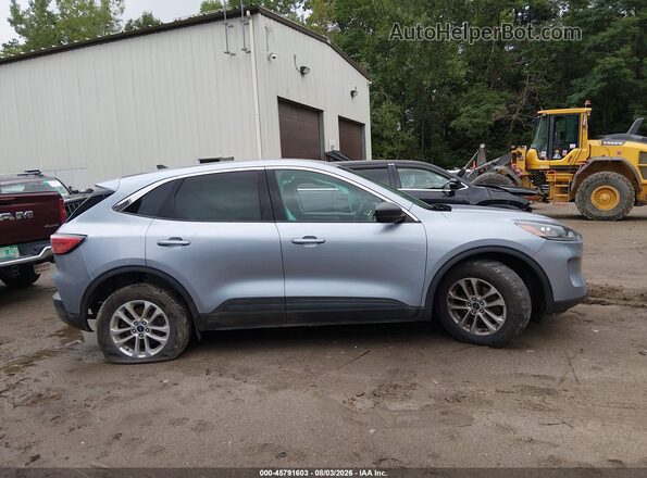 1FMCU9G6XNUB52475 2022 FORD ESCAPE Light Blue Вид задней части салона