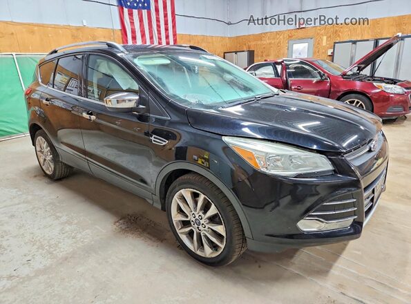 1FMCU9G90GUA36733 2016 FORD ESCAPE Black Przód prawy