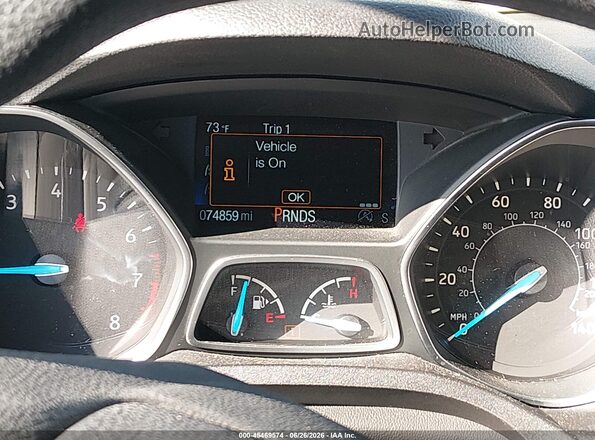 1FMCU9G90KUB38493 2019 FORD ESCAPE Black Вид задніх сидінь