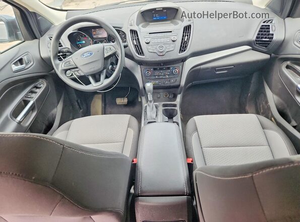 1FMCU9G91HUD37271 2017 FORD ESCAPE Gray Dashboard view