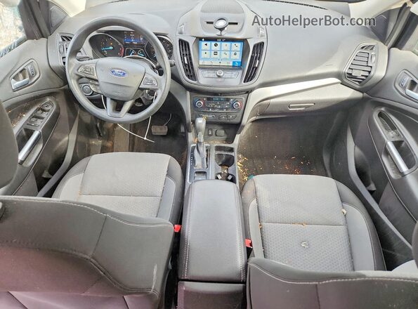 1FMCU9G91HUD71632 2017 FORD ESCAPE Black წინა პანელის ხედი