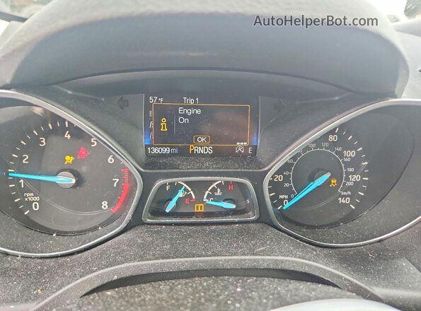 1FMCU9G91HUD71632 2017 FORD ESCAPE Black ხელსაწყოთა პანელის ხედი