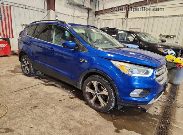 1FMCU9G92HUB78700 2017 FORD ESCAPE Синий Передняя правая четверть