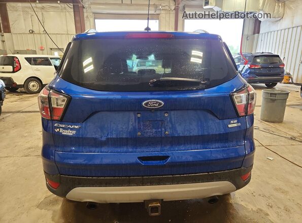 1FMCU9G92HUB78700 2017 FORD ESCAPE Синий Вид сзади