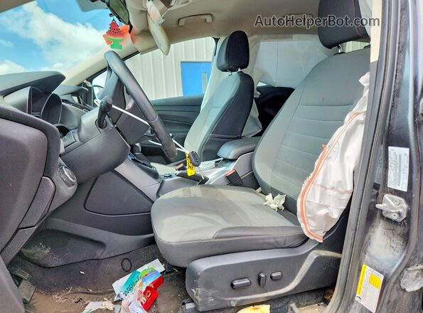 1FMCU9G93GUC48722 2016 FORD ESCAPE Gray წინა სალონის ხედი