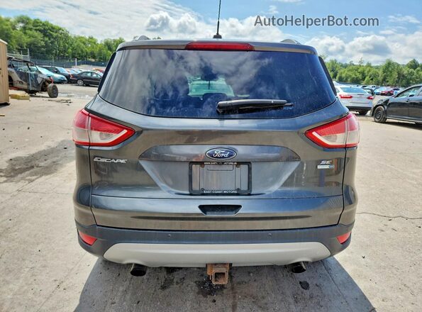 1FMCU9G93GUC48722 2016 FORD ESCAPE Gray უკანა ხედი