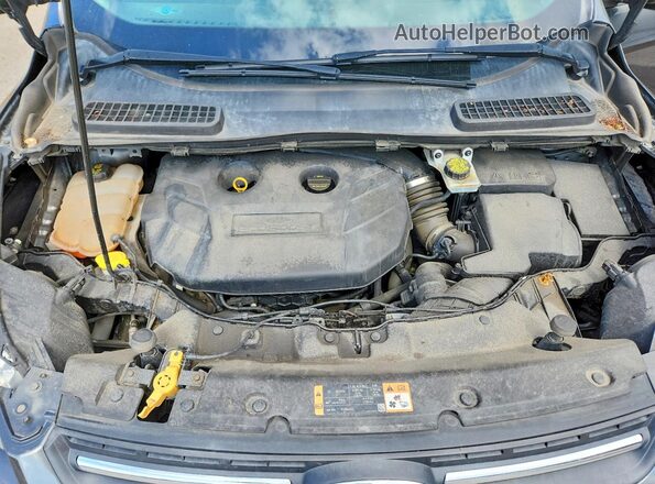 1FMCU9G93GUC48722 2016 FORD ESCAPE Gray ძრავის განყოფილების ხედი