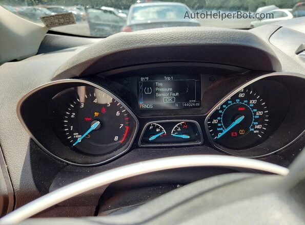 1FMCU9G93GUC48722 2016 FORD ESCAPE Gray ხელსაწყოთა პანელის ხედი
