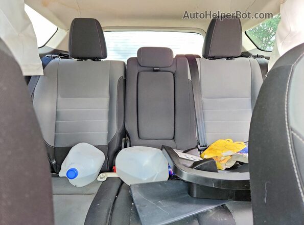 1FMCU9G93GUC48722 2016 FORD ESCAPE Gray უკანა სავარძლების ხედი