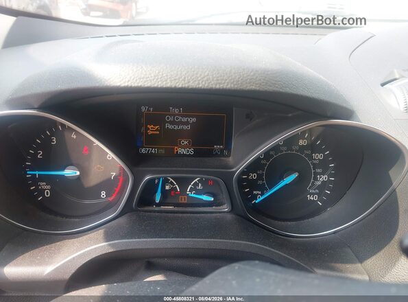 1FMCU9G93HUD67971 2017 FORD ESCAPE Dark Brown Widok tylnych siedzeń