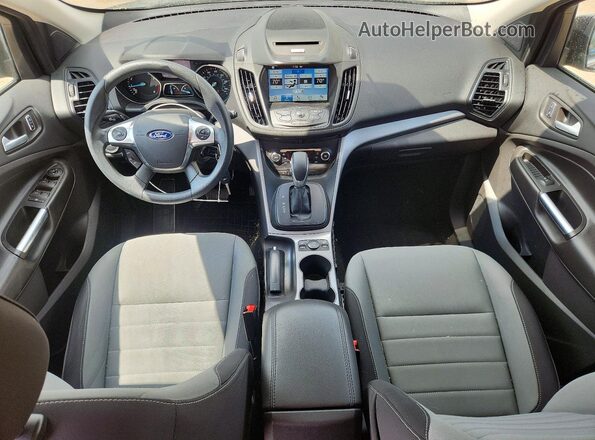 1FMCU9G94GUB69544 2016 FORD ESCAPE Black Вид панелі приладів