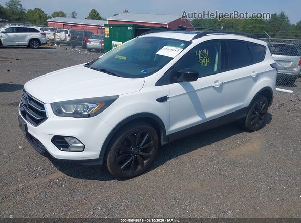 1FMCU9G94HUE30706 2017 FORD ESCAPE White Առջևի ձախ երեք քառորդ տեսարան