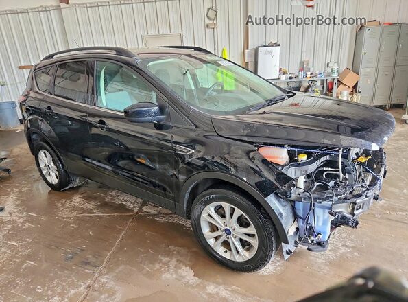 1FMCU9G94HUE52270 2017 FORD ESCAPE Black Przód prawy