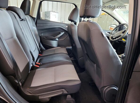 1FMCU9G94HUE52270 2017 FORD ESCAPE Black Widok tylnych siedzeń