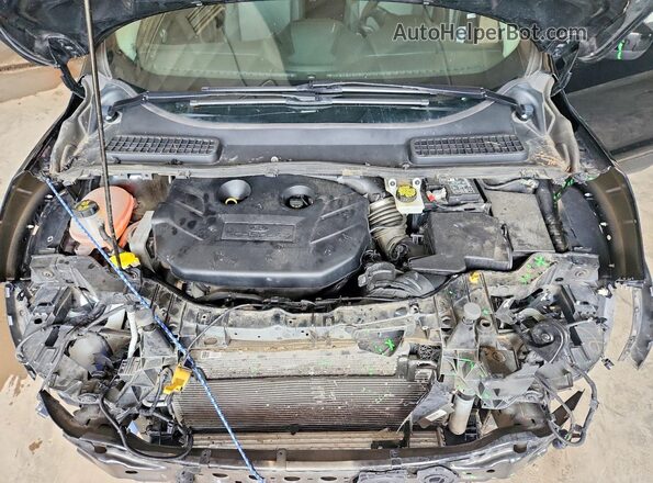 1FMCU9G94HUE52270 2017 FORD ESCAPE Black Widok wnętrza z tyłu