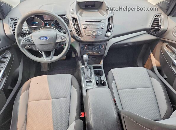 1FMCU9G95HUD83623 2017 FORD ESCAPE Синий Вид панели приборов