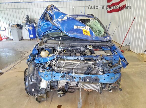 1FMCU9G96HUD06503 2017 FORD ESCAPE Blue წინა ხედი