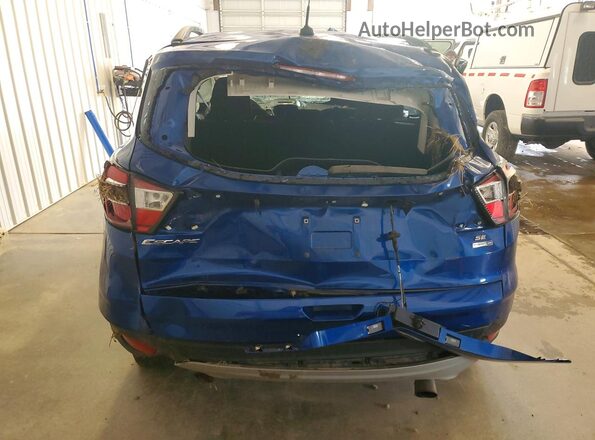 1FMCU9G96HUD06503 2017 FORD ESCAPE Blue უკანა ხედი