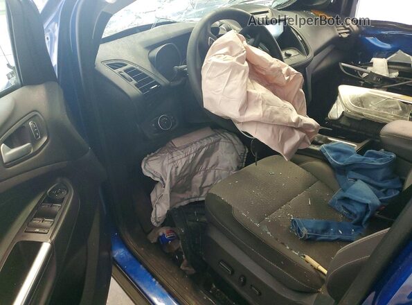 1FMCU9G96HUD06503 2017 FORD ESCAPE Blue წინა პანელის ხედი