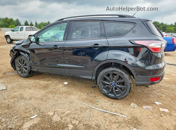 1FMCU9G96HUE31520 2017 FORD ESCAPE Черный Задняя левая четверть