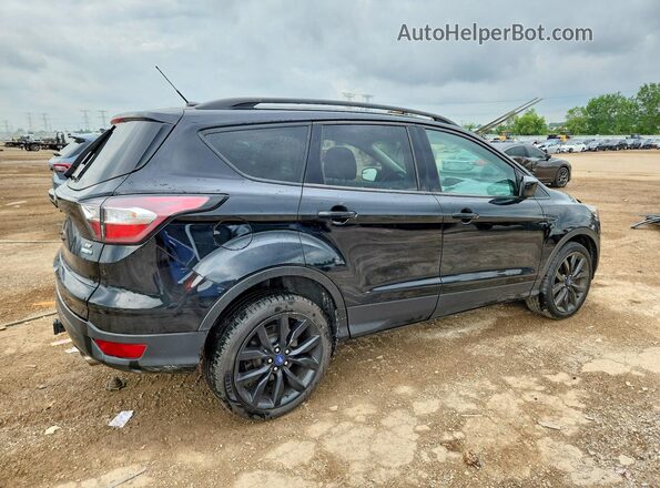 1FMCU9G96HUE31520 2017 FORD ESCAPE Черный Задняя правая четверть
